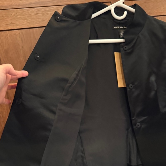 NWT Vivienne Tam 100% silk Women's Jacket sz 1 = S - Picture 8 of 13